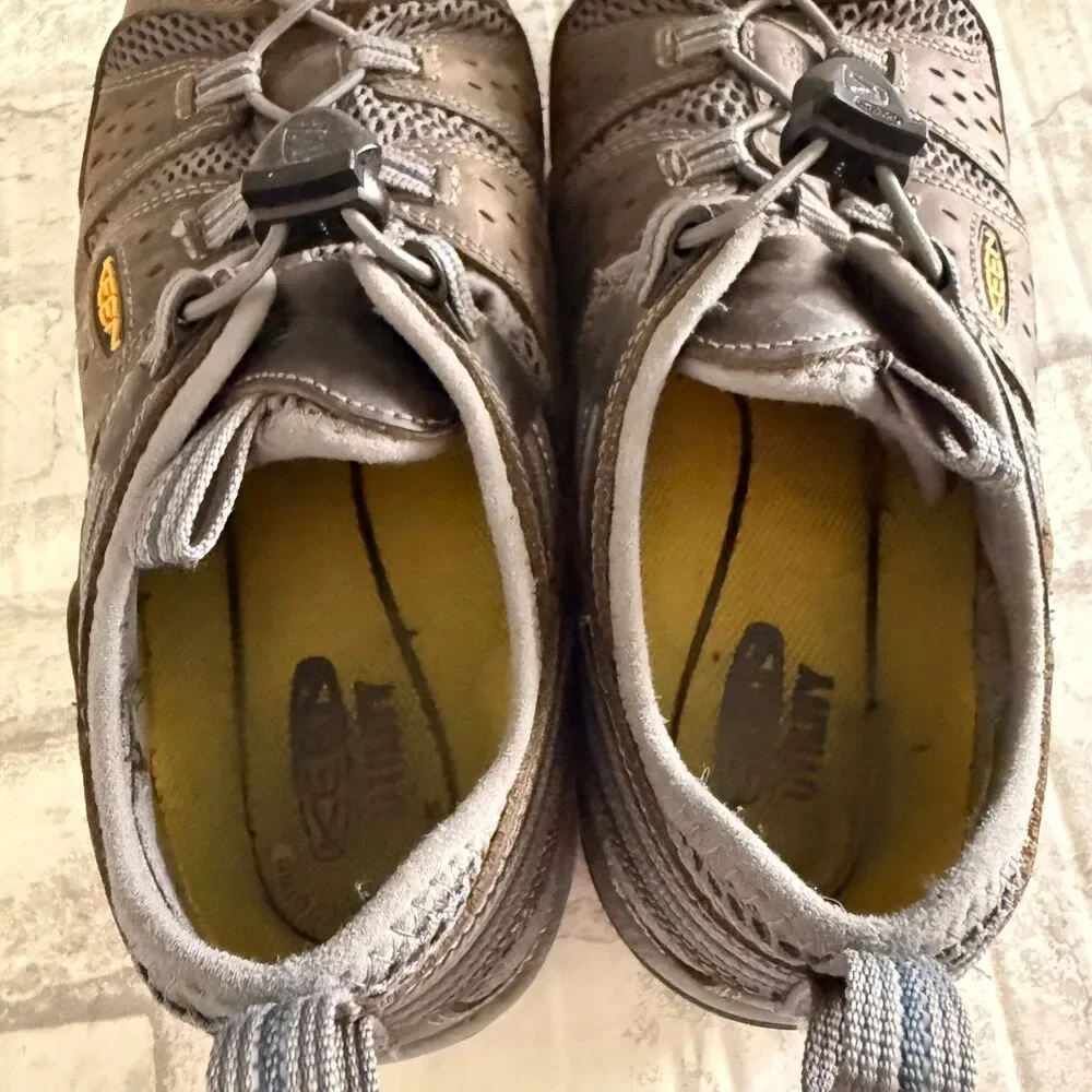 KEEN Utility Atlanta Cool II Steel Toe Work Shoes Steel Toe Shoes Sz 10.5EE